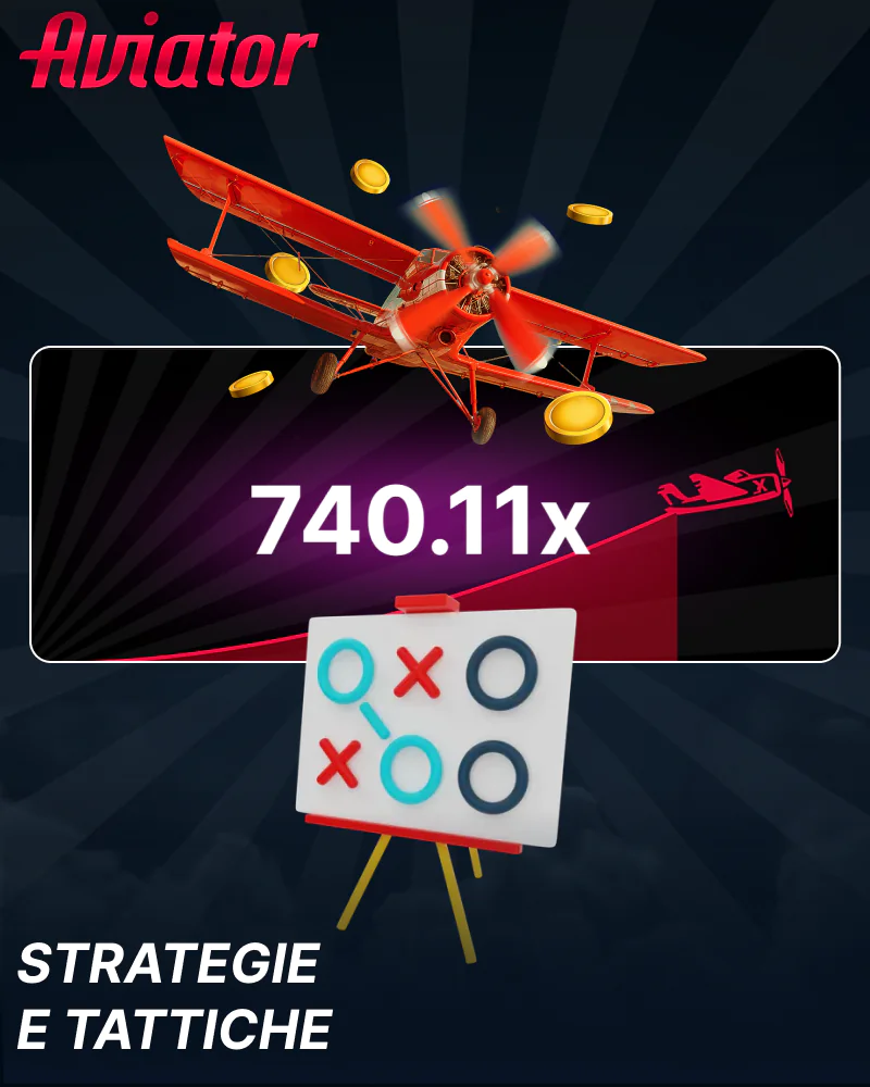 Tattiche nel gioco Aviator