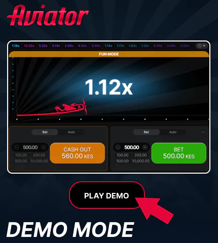 Demo mode in Aviator game for Kenyans