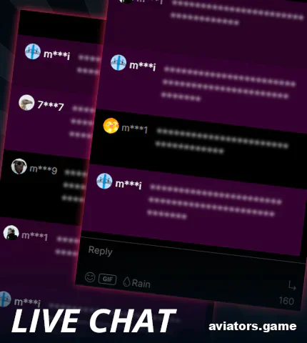 Online chat in Aviator Pakistan