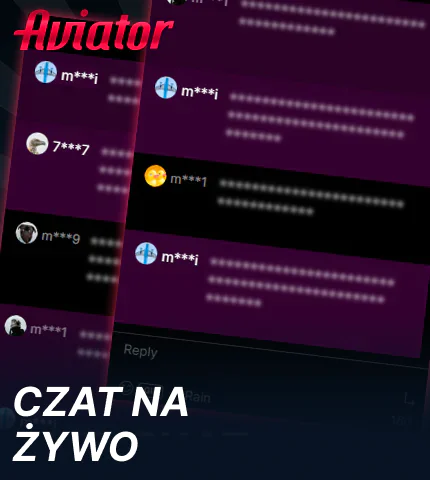 Czat online w Aviator