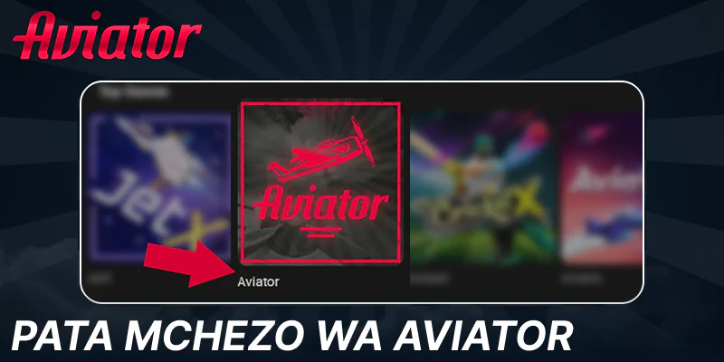 Anzisha mchezo wa Aviator mkondoni