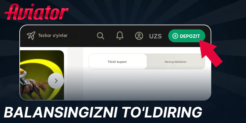 Haqiqiy pul uchun o'ynash uchun Aviator o'yiniga mablag 'qo'ying