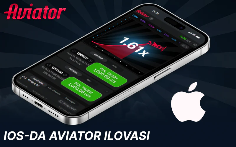 IOS-da Aviator ilovasini yuklab oling