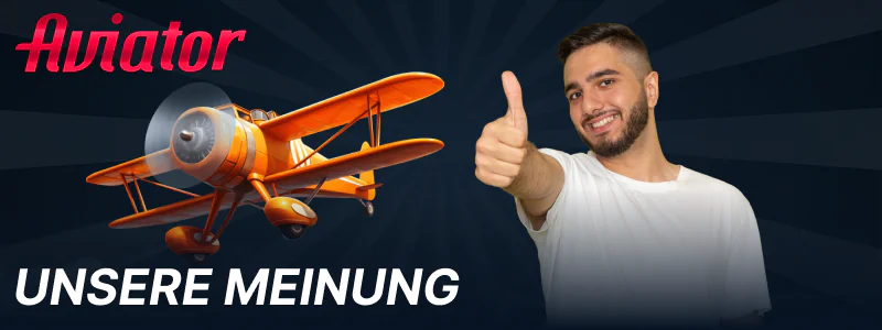 Eindruck vom Aviator-Spiel