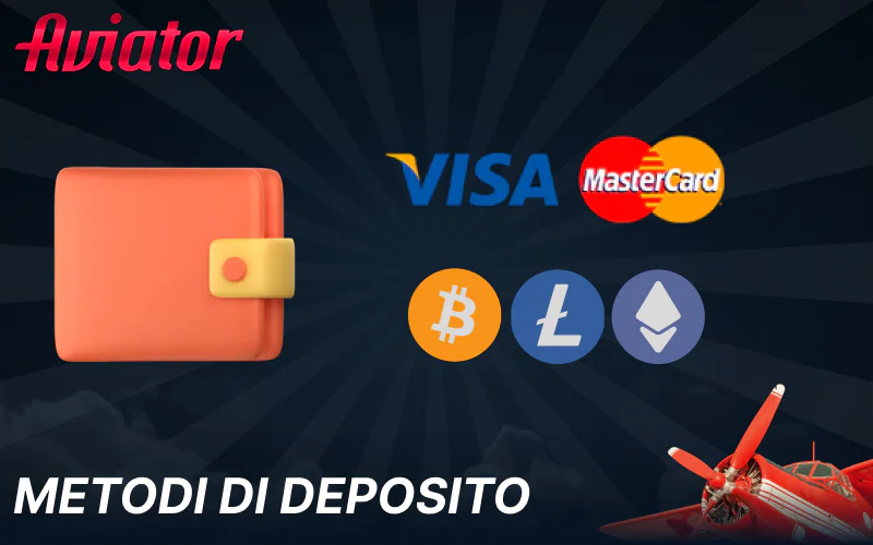 Metodi di deposito nel gioco Aviator
