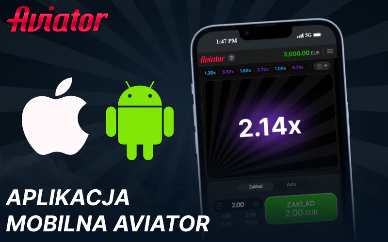 Aplikacja mobilna Aviator