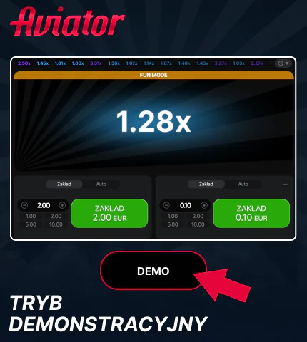 Tryb demonstracyjny Aviatora