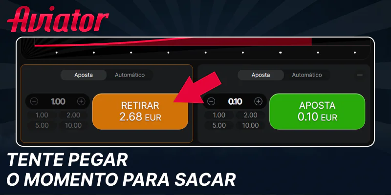 Colete seu prêmio no jogo Aviator